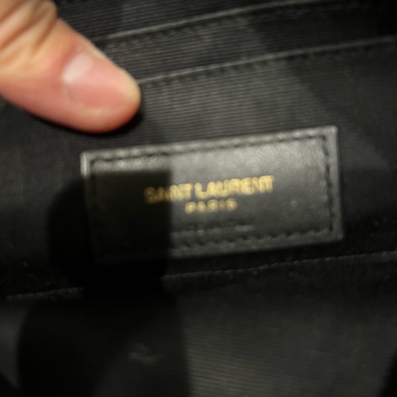 Yves Saint Laurent Becky double zip crossbody bag - Picture 13 of 13